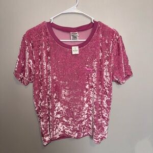 Pink VS Velvet Women's Top